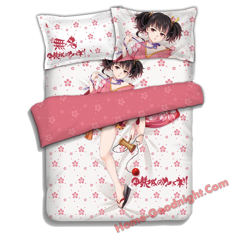 Mumei - Kabaneri of the Iron Fortress Anime Bedding Sets,Bed Blanket & Duvet Cover,Bed Sheet